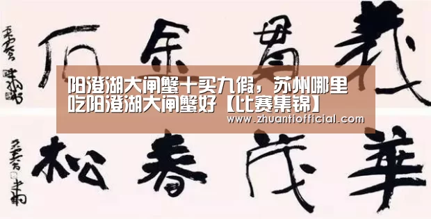 阳澄湖大闸蟹十买九假,苏州哪里吃阳澄湖大闸蟹好【比赛集锦】(图4) 淘汰赛